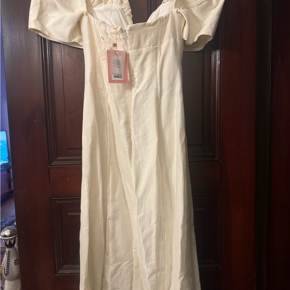 Cult Gaia Off-White Muna Dress - Picture 3 of 5